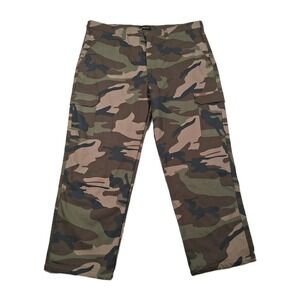 Stanley Fleece Lined Camouflage Cargo Pants Men's Size 40x30 Hunting Tactical